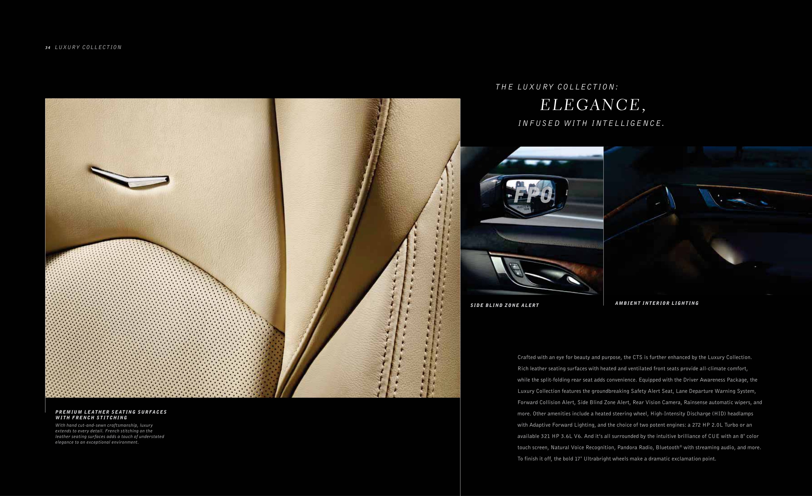 2014 Cadillac CTS Brochure Page 3
